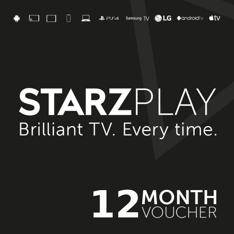 Starz Play 12 months